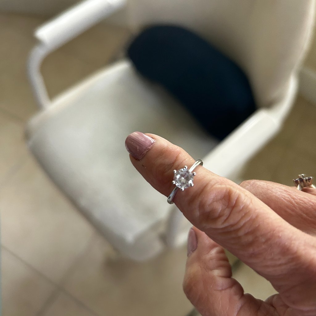 Brand New Z Diamond Ring